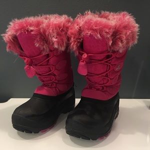 Girl’s Kamik Snowgypsy Snow Boots Size 12